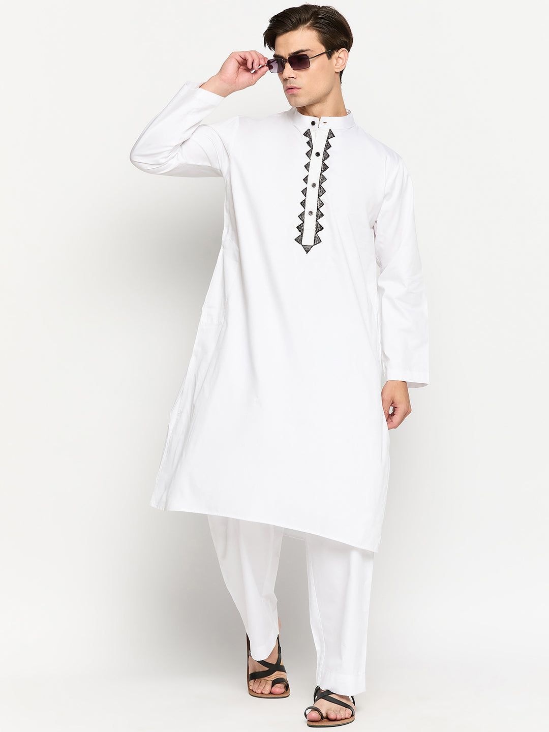 Embroidered Kurta For Men