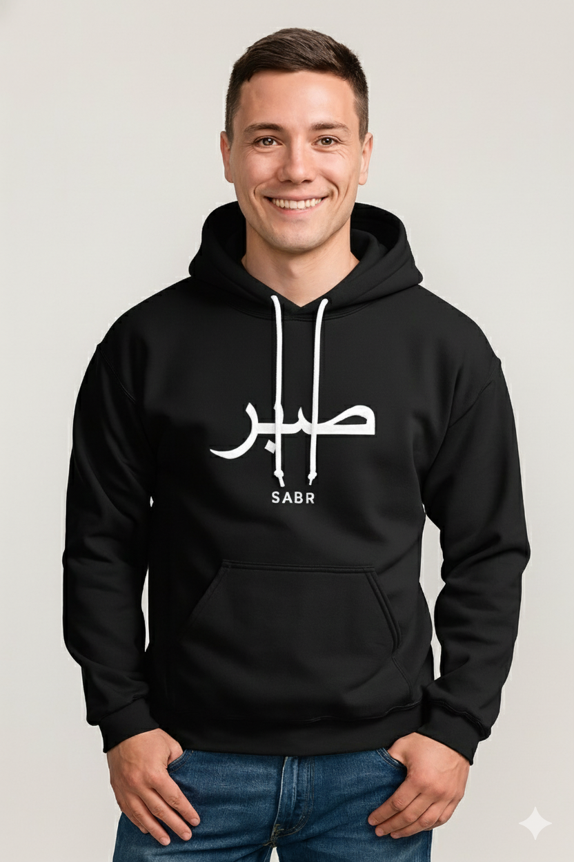 Men’s Premium Black Fleece SABR Hoodie